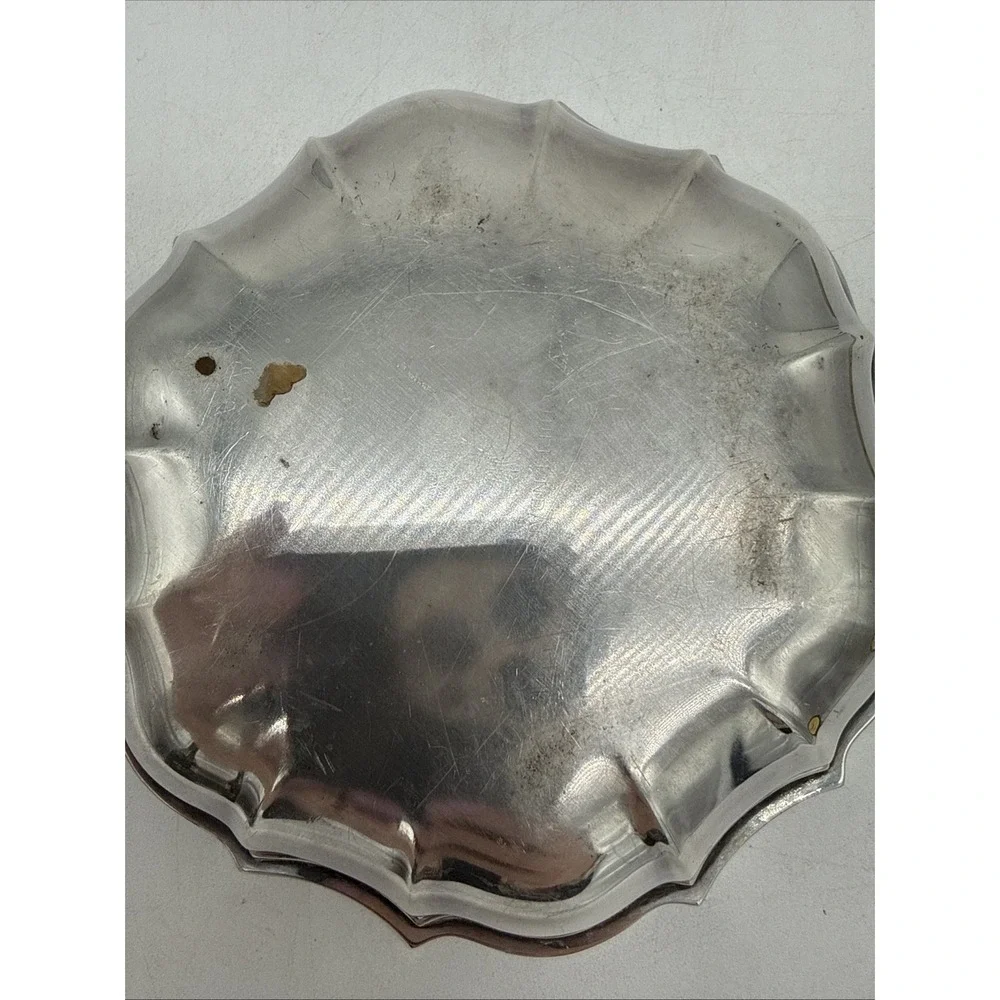 Vintage Silverplate Decorative Serving Bowl/Candy Dish 5.5
